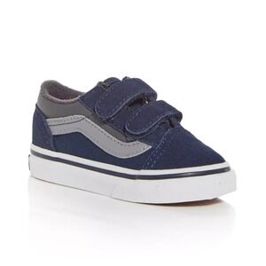 Vans Unisex Old Skool Low Top Sneakers‎ Navy / Grey Size 9 New Box